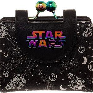Star Wars Wallet - Rainbow Oilslick Design